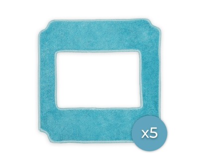 Cecotec Pack de 5 Mopas - Compatible con Conga Windroid 1390 - Color Azul