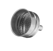 Cecotec Piccolina Embudo para Cafetera Italiana de 6 Tazas - Aluminio Resistente de Alta Calidad - Garantiza Extraccion Uniforme