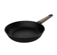 Cecotec Polka Excellence Force Sarten Aluminio Fundido de 24cm - Teflon Antiadherente - Compatible con Induccion - Libre de PFOA - Fondo Indeformable 5mm - Apto para Lavavajillas - Color Negro