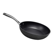 Cecotec Polka Fantasy Golden Sarten de Aluminio Forjado de 20cm - Mango Acero Inoxidable - Revestimiento Antiadherente - Apta para Horno - Compatible con Induccion - Color Negro