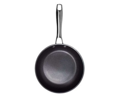 Cecotec Polka Fantasy Silver Sarten de Aluminio Forjado de 24cm - Antiadherente - Libre de PFOA - Mango en Acero Inoxidable - Apta para Horno hasta 230&deg;C - Compatible con Induccion - Color Negro