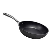 Cecotec Polka Fantasy Silver Sarten de Aluminio Forjado de 28cm - Antiadherente - Mango Remachado Acero Inoxidable - Apta para Horno 230°C - Compatible con Induccion - Apto Lavavajillas - Color Negro