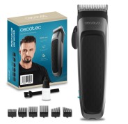 Cecotec PrecisionCare Power Blade Cortapelos - Palanca de Ajuste - Velocidad 5800rpm - Ergonomico - Cuchillas de Acero Inoxidable - Peines Surtidos - Accesorios Incluidos - Color Gris Oscuro