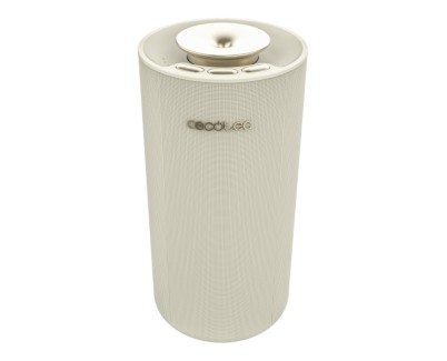Cecotec PureAroma 3000 Sound Difusor de Aroma con Altavoz - Bluetooth - Capacidad 10ml - sin Necesidad de Agua - Luz LED - Temporizador - Color Beige