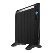 Cecotec Ready Warm 1200 Thermal Black Radiador Electrico Bajo Consumo 900W - 6 Elementos - Colocacion en Pared o de Pie - Pantalla LED - 3 Modos - Temporizador - Mando a Distancia
