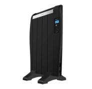 Cecotec Ready Warm 800 Thermal Black Radiador Electrico Bajo Consumo 600W - 4 Elementos - Colocacion en Pared o de Pie - Pantalla LED - 3 Modos - Temporizador - Mando a Distancia