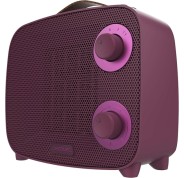 Cecotec ReadyWarm 1500 Ceramic Pink Aura Calefactor Ceramico - 1500W - Cobertura hasta 15 M² - Termostato Regulable - 3 Modos de Uso - Estilo Moderno - Triple Sistema de Seguridad - Color Rosa