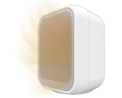 Cecotec ReadyWarm 1500 Max Ceramic Calefactor Ceramico de Sobremesa - Potencia de 1500W - Termostato Regulable - 3 Modos de Calor - Seguridad Integrada - Uso en Interiores - Color Blanco