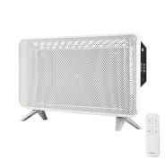 Cecotec ReadyWarm 2000 Graphene Calefactor de Grafeno - 1800W - Temperatura Regulable - Temporizador - Apagado Automatico - Cobertura hasta 20m2 - Mando a Distancia - Color Blanco