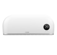 Cecotec ReadyWarm 2000 Max Box Ceramic Calefactor Ceramico de Pared - 2000W - Cobertura hasta 20m2 - IPX2 - Control Remoto y WiFi - Pantalla LED - Termostato - Temporizador 12h - Color Blanco