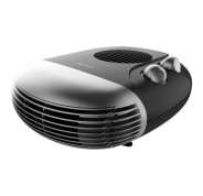 Cecotec ReadyWarm 2000 Max Horizon Calefactor Electrico - 2000W - 3 Modos de Calor - Termostato Regulable - Uso Sencillo y Portatil - Funcionamiento Silencioso - Sistema de Seguridad - Color Negro