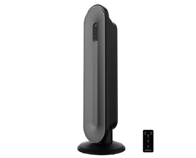 Cecotec ReadyWarm 2050 Max Ceramic Rotate Smart Calefactor Ceramico de Pie - Potencia de 2000W - Oscilante - 3 Modos de Calor - Termostato Regulable - Seguridad Triple - Color Negro
