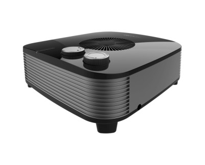 Cecotec ReadyWarm 2050 Max Horizon Calefactor Electrico - 2000W - 3 Modos de Calor - Termostato Regulable - Uso Sencillo y Portatil - Funcionamiento Silencioso - Sistema de Seguridad - Color Negro