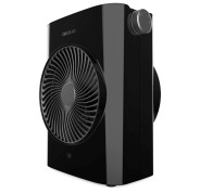 Cecotec ReadyWarm 2070 Max Force Calefactor Electrico - 2000W - 3 Modos - Termostato - Uso en Estancias de 20m2 - Funcion Silenciosa - Sistema de Seguridad Autoapagado - Color Negro