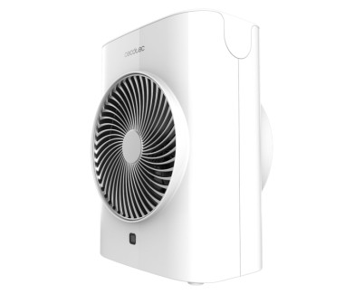 Cecotec ReadyWarm 2070 Max Force Smart Calefactor Electrico - 2000W - 3 Modos de Funcionamiento - Control LED Tactil - Mando a Distancia - Asa para Transporte - Sistema de Seguridad - Color Blanco