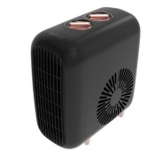 Cecotec ReadyWarm 600 Lagoon Calefactor Ceramico - 2000W - Control Tactil y Remoto - Oscilacion Automatica - Termostato Regulable - Seguridad contra Sobrecalentamiento - Silencioso 30dB - Color Negro