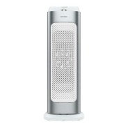 Cecotec ReadyWarm 6700 Ceramic Sky Calefactor Ceramico de Torre - Potencia de 2000W - Control Remoto - Pantalla LED - 3 Modos de Calor - Oscilante - Temporizador 24H - Seguridad Triple - Color Gris