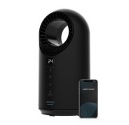 Cecotec ReadyWarm 8400 Bladeless Connected Calefactor Electrico - 1500W - Tecnologia sin Aspas - Control Wi-Fi - Funcion Oscilacion - Temporizador - Sistema de Seguridad Triple - Color Negro