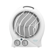 Cecotec ReadyWarm 9790 Force Calefactor Electrico - 2000W - 3 Modos de Funcionamiento - Termostato Regulable - Uso Facil e Intuitivo - Transporte Comodo - Seguridad con Autoapagado - Color Blanco