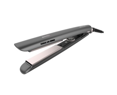 Cecotec RitualCare Ionic Sphere Plancha de Pelo - Pantalla LED - Temperatura Regulable - Revestimiento de Ceramica y Turmalina - Apagado Automatico - Placas Flotantes - Color Gris Oscuro