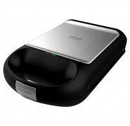Cecotec RocknToast Family Sandwichera 1500W - Capacidad para 4 Sandwiches - Revestimiento Antiadherente - Rapidez de Calentamiento - Acero Inoxidable