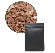 Cecotec Smokin\' Cherry Chips Chips de Madera para Ahumar - 500 Gramos - Sabor y Aroma Unicos - Hechos con Madera de Cerezo - Ideal para Carne y Pescado - Color Madera Claro
