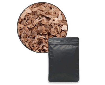 Cecotec Smokin\' Cherry Chips Chips de Madera para Ahumar - 500 Gramos - Sabor y Aroma Unicos - Hechos con Madera de Cerezo - Ideal para Carne y Pescado - Color Madera Claro