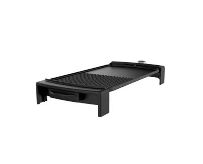 Cecotec Tasty and Grill 2500 BlackWater MixGrill Plancha Electrica - Potencia 2150W - Antiadherente - Temperatura Regulable - Apto para Lavavajillas - Superficie de 45x25cm - Color Negro