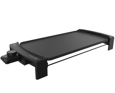 Cecotec Tasty and Grill 3000 BlackWater Plancha Electrica - 2600W - Placa de Aluminio Fundido - Antiadherente - Termostato - Apta para Lavavajillas - 45x25cm - Color Negro