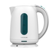 Cecotec Thermosense 180 White Hervidor de Agua de 1.7L - Potencia 2200W - Libre de BPA - Base 360º Independiente - Filtro Antical - Apagado Automatico - Color Blanco