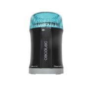 Cecotec TitanMill 200 Molinillo de Cafe y Especias 200W - Capacidad 50gr - Cuchillas Recubiertas de Titanio - Recipiente de Acero Cepillado - Sin Toxicos