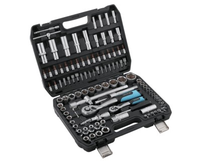 Cecotec ToolBox KRK 4200 Juego de Herramientas - 108 Piezas - Incluye Accesorios - Color Negro