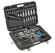 Cecotec ToolBox KRK 6200 Juego de Herramientas - 216 Piezas - Incluye Accesorios - Color Negro