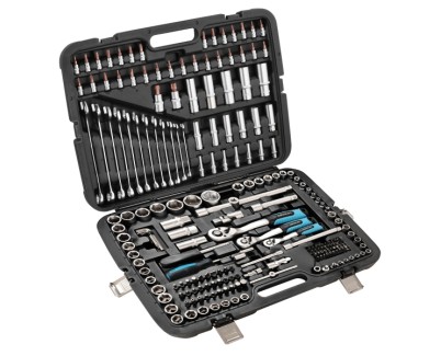 Cecotec ToolBox KRK 6200 Juego de Herramientas - 216 Piezas - Incluye Accesorios - Color Negro