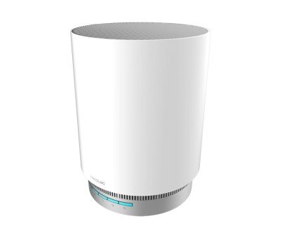 Cecotec TotalPure 1600 Style Pro Purificador de Aire - 45W - 4 Etapas de Filtrado - Cobertura hasta 40m3 - 3 Velocidades y Temporizador - Motor Dc Silencioso - Modo Noche y Aviso de Filtro - Color Blanco