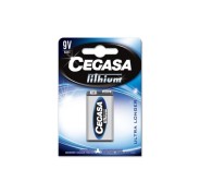 Cegasa Lithium Pack de 1 Pila de Litio 6LR61 9V
