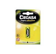 Cegasa Super Alkaline LR1 Pack de 1 Pila LR1 1.5V - Alta Tecnologia - Fiabilidad - Elevado Rendimiento - Maximas Prestaciones
