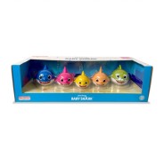 Comansi Set Baby Shark Family - 5 Figuras - Colores Vivos - Inspirado en Canción Infantil