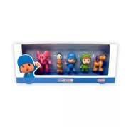 Comansi Set Pocoyo Colección Original - 5 Figuras - Personajes Televisión - Pocoyo, Nina, Elly, Pato y Lola - Juguete Educativo