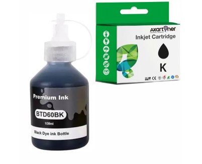 Compatible Brother BTD60BK Negro Botella de Tinta