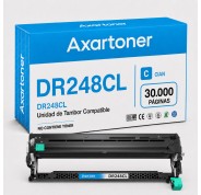 Compatible Brother DR-248 / DR248CL Cyan Tambor de Imagen (Drum) para Brother DCP-L: 3515CDW 3520CDW 3520CDWE 3555CDW 3560CDW / HL-L: 3215CW 3220CW 3220CWE 3240CDW 8230CDW 8240CDW / MFC-L: 3740CDW 3740CDWE 3760CDW 8340CDW 8390CDW