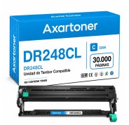 Compatible Brother DR-248 / DR248CL Cyan Tambor de Imagen (Drum) para Brother DCP-L: 3515CDW 3520CDW 3520CDWE 3555CDW 3560CDW / HL-L: 3215CW 3220CW 3220CWE 3240CDW 8230CDW 8240CDW / MFC-L: 3740CDW 3740CDWE 3760CDW 8340CDW 8390CDW