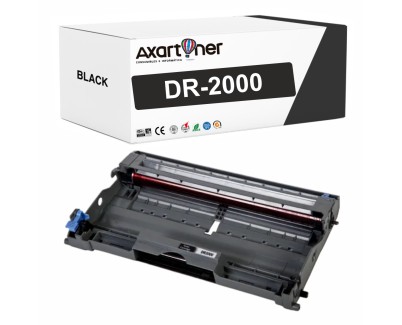 Compatible Brother DR2000 Tambor de Imagen (Drum) DR-2000 para DCP2010 DCP7010 DCP7020 DCP7025 FAX2820 FAX2825 FAX2920 HL2020 HL2030 HL2032 HL2035 HL2037 HL2040 HL2050 HL2070N