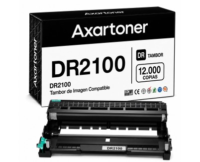 Compatible Brother DR2100 Negro Tambor de Imagen (Drum) DR-2100 para Brother DCP-7030 DCP-7040 DCP-7045N HL-2140 HL-2150N HL-2170 HL-2170W MFC-7320 MFC-7340 MFC-7440N MFC-7840W