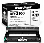 Compatible Brother DR2100 Negro Tambor de Imagen (Drum) DR-2100 para Brother DCP-7030 DCP-7040 DCP-7045N HL-2140 HL-2150N HL-2170 HL-2170W MFC-7320 MFC-7340 MFC-7440N MFC-7840W