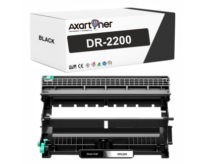 Compatible Brother DR2200 Negro Tambor de Imagen (Drum) para Brother MFC-7360N HL-2130 MFC-7460DN MFC-7860DW FAX-2840 FAX-2940 HL-2240 HL-2250DN HL-2135W DCP-7055 DCP-7055