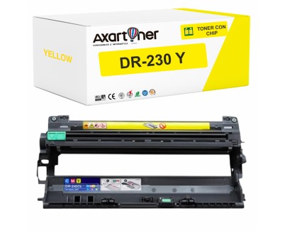Compatible Brother DR230 Amarillo Tambor de Imagen DR-230CL (Drum) para Brother DCP-9010CN HL-3040CN HL-3045CN HL-3070CN HL-3070CW HL-3075CW MFC-9120CN MFC-9125CN MFC-9320CW MFC-9325CW