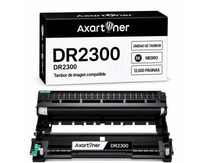 Compatible Brother DR2300 Negro Tambor de Imagen (Drum) para Brother MFC-L2700DW HL-L2300D HL-L2340DW DCP-L2520DW DCP-L2500D DCP-L2540DN MFC-L2720DW MFC-L2740DW