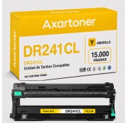 Compatible Brother DR241CL / DR-241 Amarillo Tambor de Imagen (Drum) para Brother DCP: 9015CDW 9017CDW 9020CDW 9022CDW / HL: 3140CW 3142CW 3150CDW 3152CDW 3170CDW 3172CDW / MFC: 9140CDN 9142CDN 9330CDW 9332CDW 9340CDW 9342CDW
