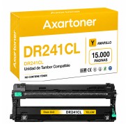 Compatible Brother DR241CL / DR-241 Amarillo Tambor de Imagen (Drum) para Brother DCP: 9015CDW 9017CDW 9020CDW 9022CDW / HL: 3140CW 3142CW 3150CDW 3152CDW 3170CDW 3172CDW / MFC: 9140CDN 9142CDN 9330CDW 9332CDW 9340CDW 9342CDW